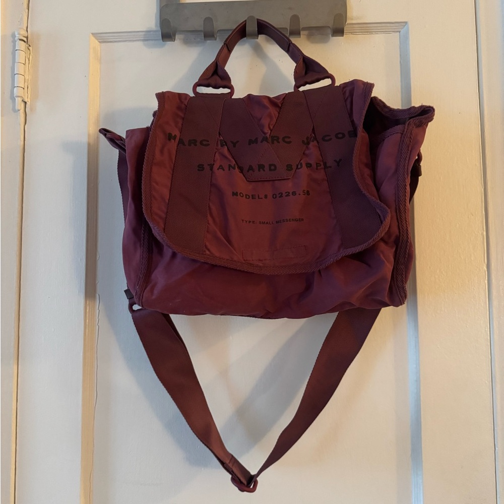 Marc by Marc Jacobs Mauve Messenger Bag
